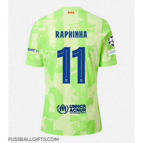 Barcelona Raphinha Belloli #11 Fußballbekleidung 3rd trikot 2024-25 Kurzarm